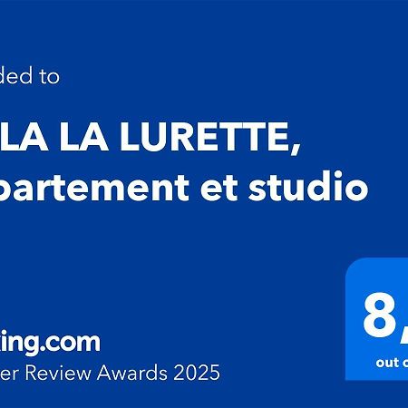 Villa La Lurette, Appartement Et Studio Saint-Étienne-les-Orgues エクステリア 写真