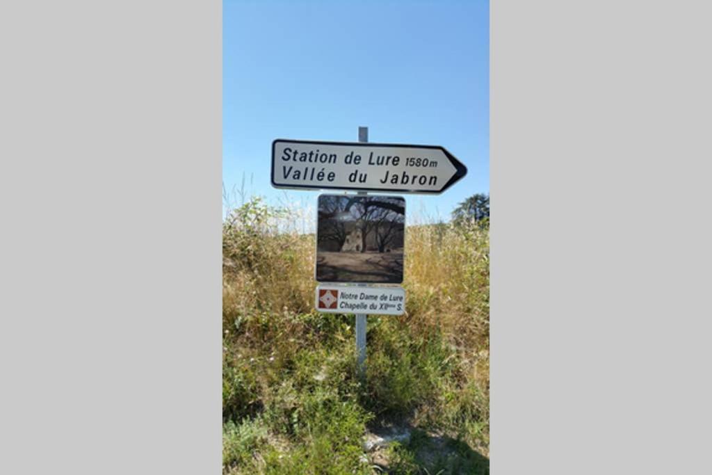 Villa La Lurette, Appartement Et Studio Saint-Étienne-les-Orgues エクステリア 写真