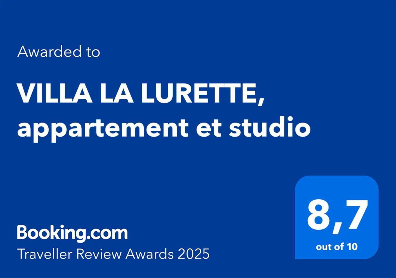Villa La Lurette, Appartement Et Studio Saint-Étienne-les-Orgues エクステリア 写真